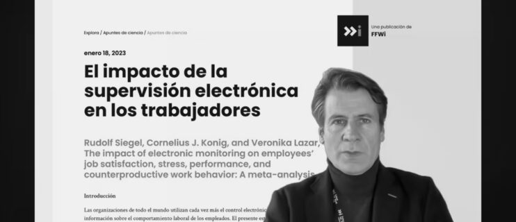 Efectos de la monitorización electrónica del trabajo